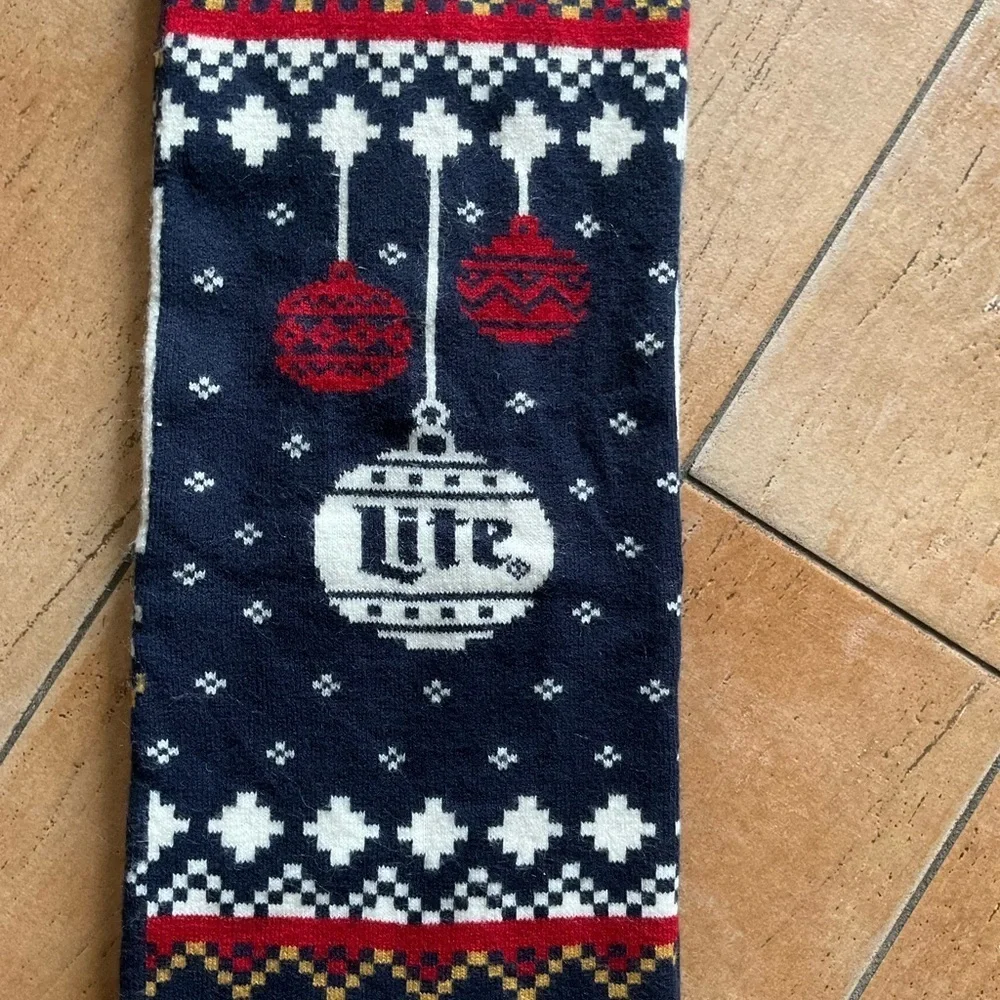 Miller Lite Unisex Oblong Christmas Scarf
